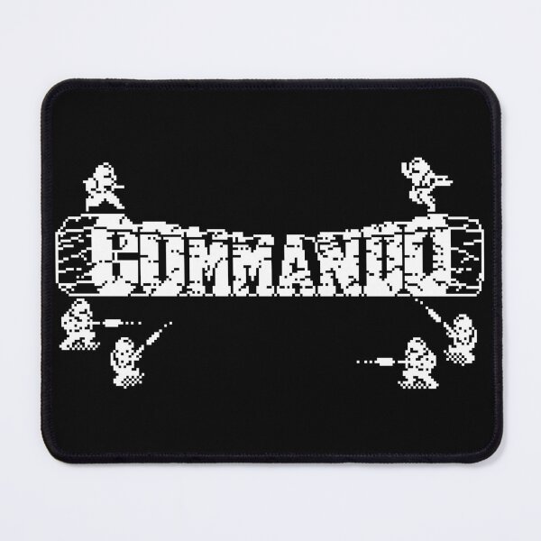 Item preview, Commando 8 Bit Art White designed and sold by 8FistsofTees.