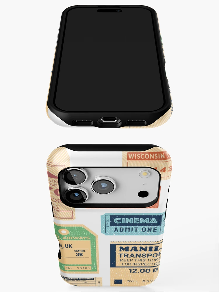 Thumbnail 3 of 4, iPhone Case, TICKETS designed and sold by Ranee-Bajaj.