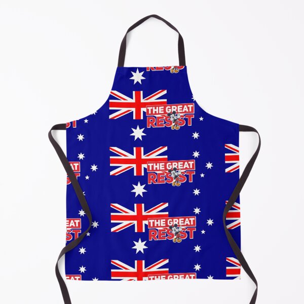 Item preview, THE GREAT RESIST AUSTRALIA FLAG designed and sold by GraffitiBomberZ.