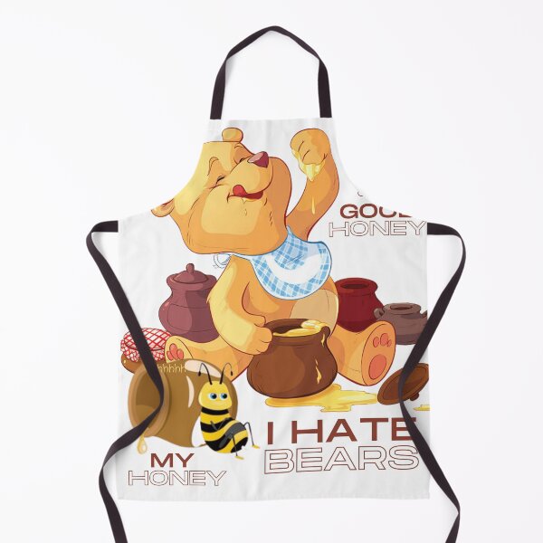 Item preview, honey bees and bears designed and sold by KAONZA.