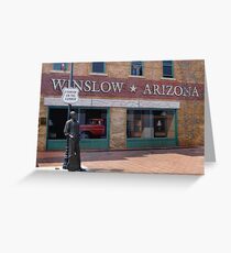 Standin' on the Corner Greeting Card