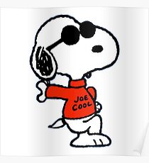The Peanuts - Snoopy Joe Cool Poster