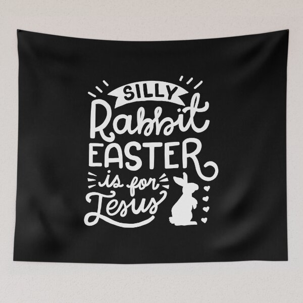 Item preview, Silly Rabbit Easter Is For Jesus Kids Boys Girls Funny designed and sold by haselshirt.