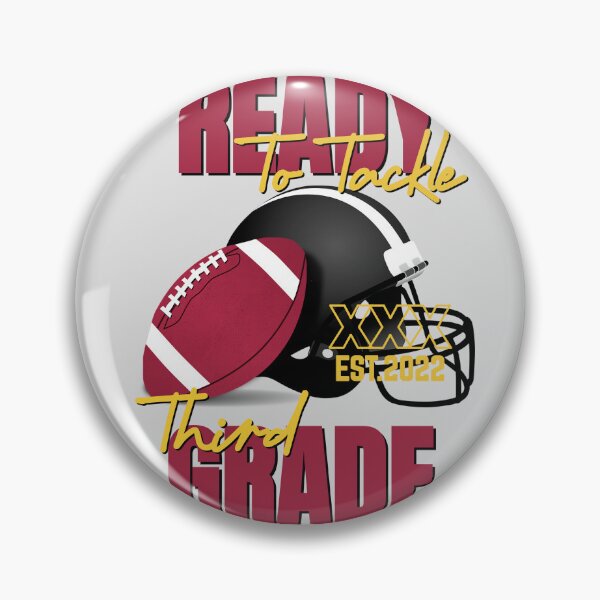 Item preview, READY TO TACKLE THIRD GRADE designed and sold by GAADesignz.