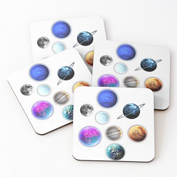 Item preview, Planets Colour - colorful  designed and sold by UNIX-G.