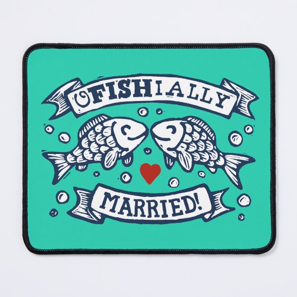 Artikelvorschau, Offiziell verheirateter Frischvermählter Fisch entworfen und verkauft von woahtherepickle.