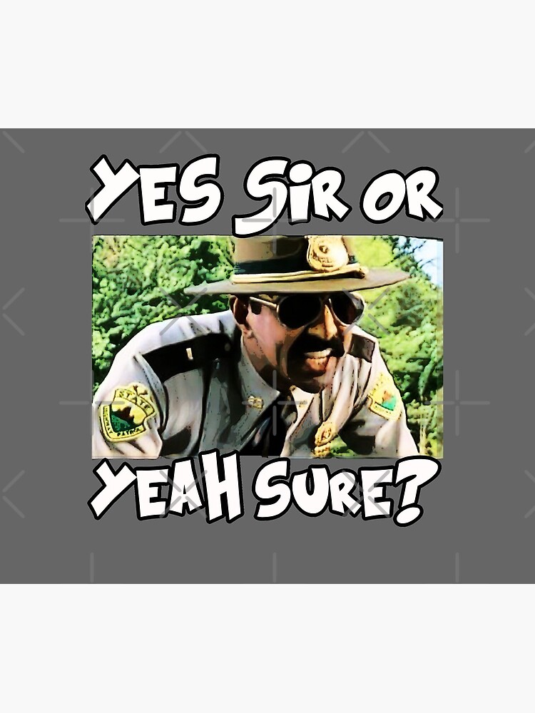 "yes sir or yeah sure" Travel Coffee Mug for Sale by JTK667 Redbubble