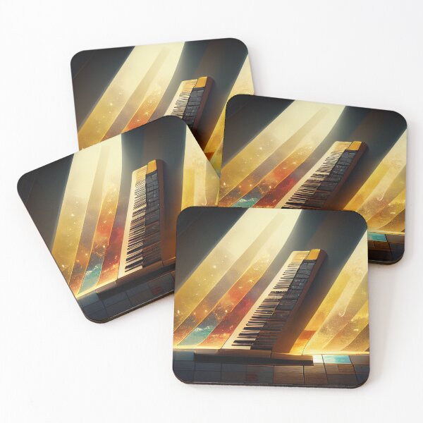 Item preview, Golden Keyboards designed and sold by Creative Shed Designs.