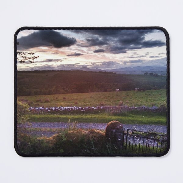 Item preview, Evening sunset over the garden gate - Stirlingshire, Scotland designed and sold by Richard Flint.