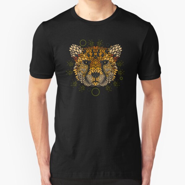 cheetah face shirt