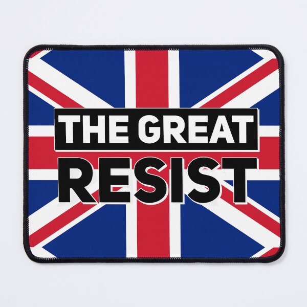 Item preview, THE GREAT RESIST ENGLAND FLAG designed and sold by GraffitiBomberZ.