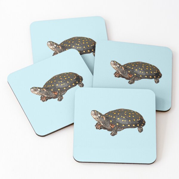 Item preview, Spotted Turtle Color Design Painting Print designed and sold by designsasstultd.