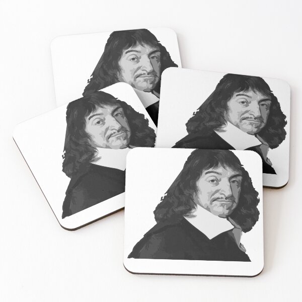 Item preview, Philosophy with Rene Descartes designed and sold by JamesinShirts.