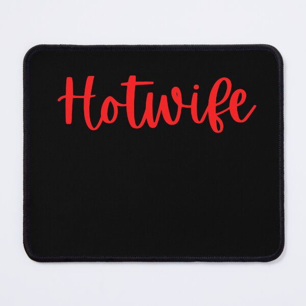 Item preview, Red Hotwife with black background designed and sold by KeikoandSarge.
