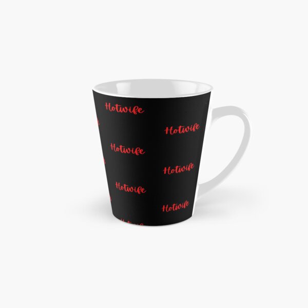 Item preview, Red Hotwife with black background designed and sold by KeikoandSarge.