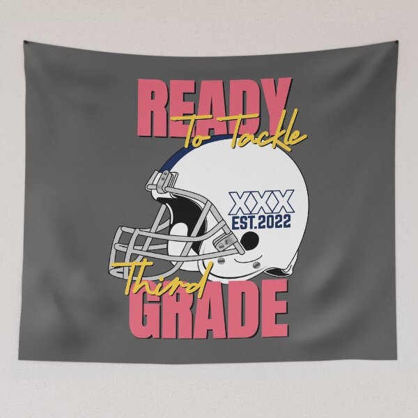 Item preview, READY TO TACKLE THIRD GRADE designed and sold by GAADesignz.