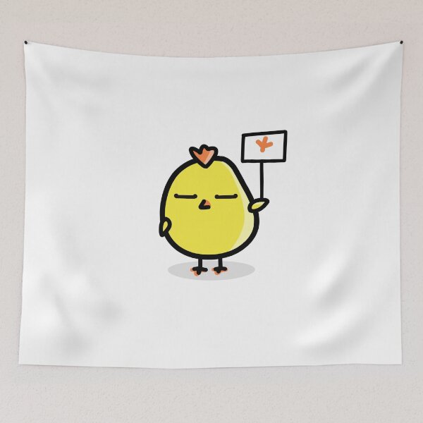 Item preview, Cheeky Chick Peaceful Protest designed and sold by savrins.