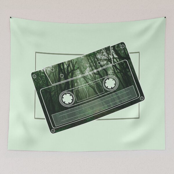 Item preview, Cassette vintage de mixtape Lost In The Forest designed and sold by ObsidianDaz.