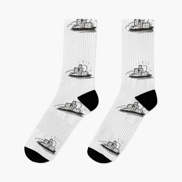 Item preview, Small city sketch - Black designed and sold by Haydan O'Callaghan.