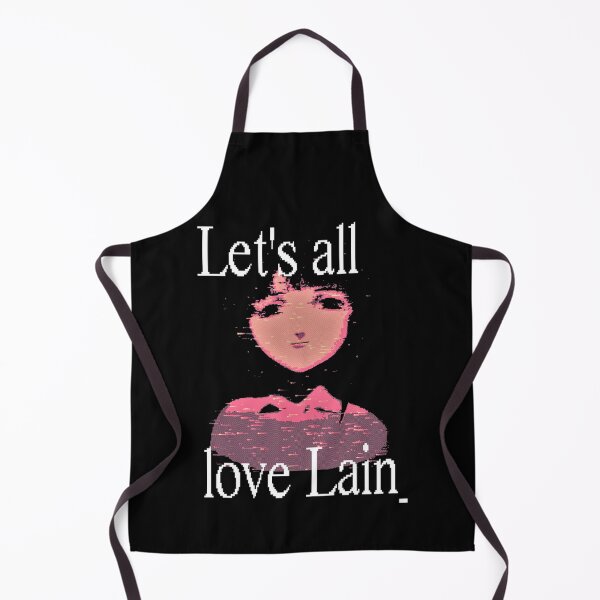 Item preview, Let_s all love Lain - Serial Experiments Lain   designed and sold by TeeCloudCos.