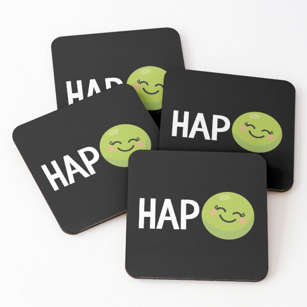 Item preview, Hap-Pea - Happy Pea Pun 2 designed and sold by VicEllisArt.