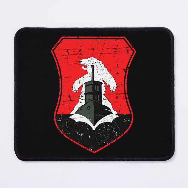 Item preview, Kriegsmarine U-boat U-251 - The Polar Bear- Grunge Style designed and sold by pzd501.