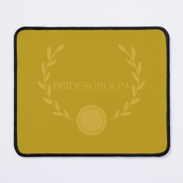 Item preview, Bridesgroom Gold Laurel Wreath with Sun Plate on Gold Foil background Wedding by Voluting designed and sold by WeddingVoluting.