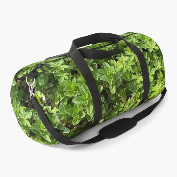 Item preview, Sunshine Fresh Mint Leaves Growing in the Garden Photography designed and sold by ArticLotusShop.