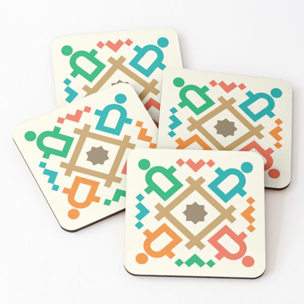 Item preview, Group of People Abstract Pattern Social  Boutique Art Pattern designed and sold by Wiggly Lines.