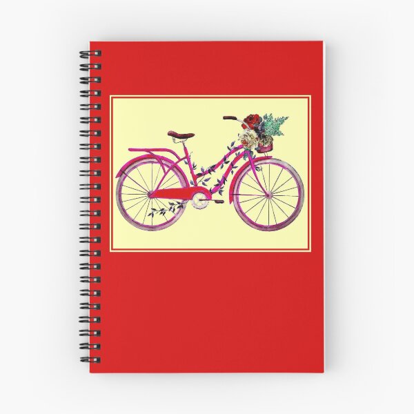 Item preview, BICYCLE ; Vintage Flower and Ivy Basket Print designed and sold by posterbobs.