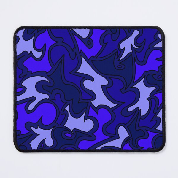Item preview, Monochromatic blue [ navy blue outlines ] designed and sold by AllWeronika-03.