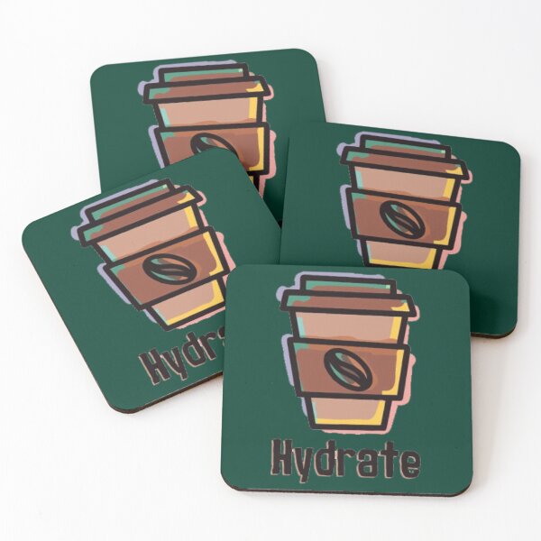 Item preview, Hydrate or Diedrate Hydrate Hydration Drink coffee   designed and sold by MichaelRor.