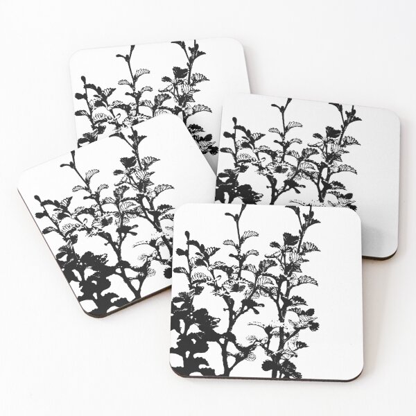Item preview, Leaves Stencil designed and sold by Quin Hayes.