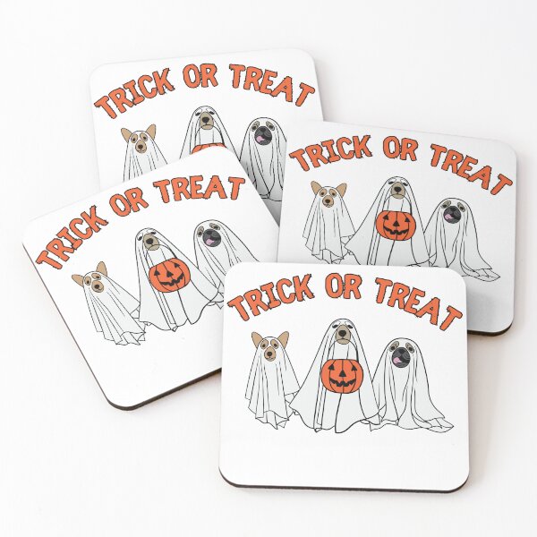 Item preview, Trick or Treat Spooky puppies Spooktober Halloween 2022 design designed and sold by to-esu.