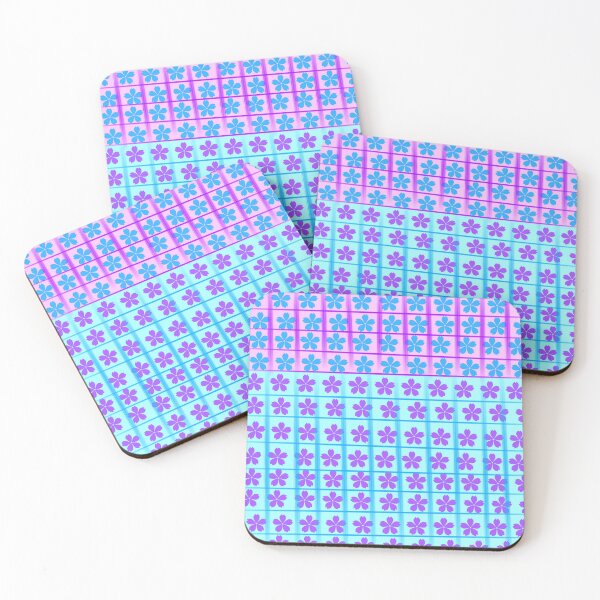 Item preview, Beautiful purple and blue flower pattern  designed and sold by Darkies-store.