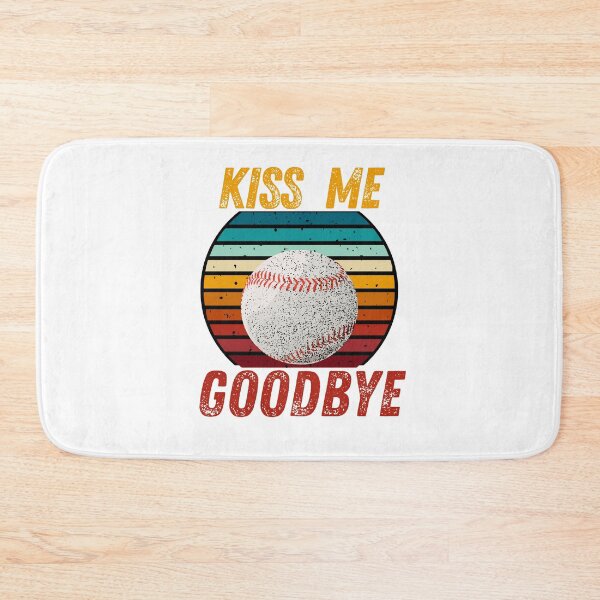 Item preview, Retro Kiss Me Goodbye Baseball  designed and sold by GarnersDesigns.