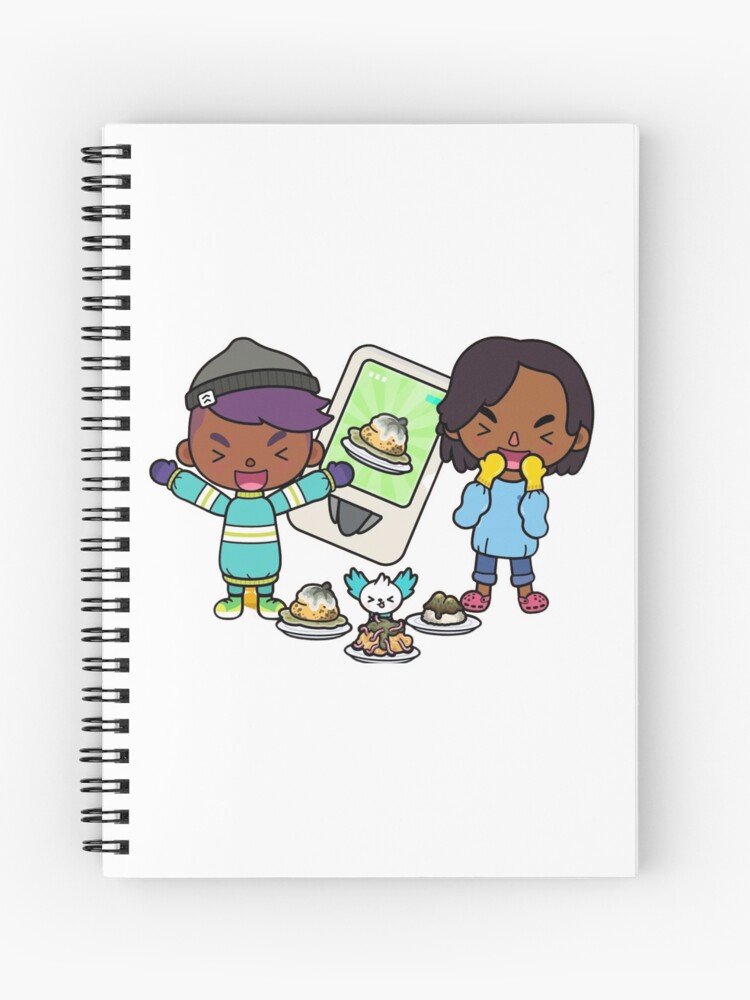 toca life box - toca boca cute | Spiral Notebook