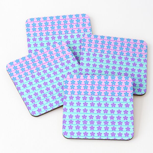 Item preview, Beautiful purple and blue flower pattern  designed and sold by Darkies-store.