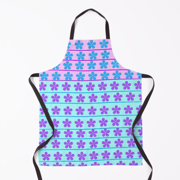 Item preview, Beautiful purple and blue flower pattern designed and sold by Darkies-store.