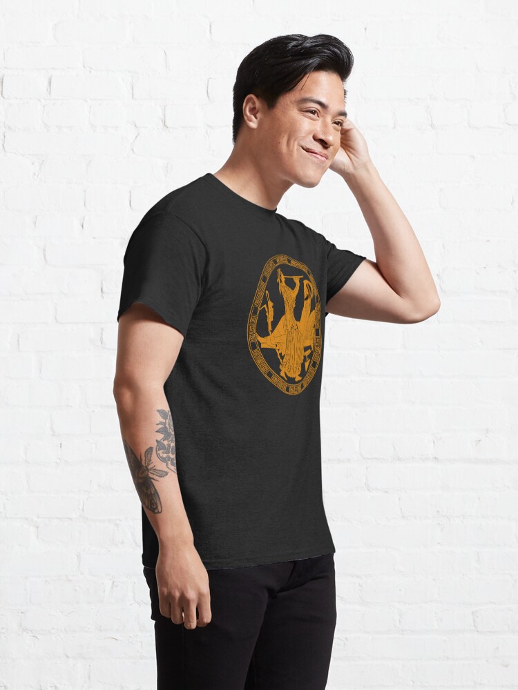 Alternate view of Ancient Greek Aulos Player Classic T-Shirt
