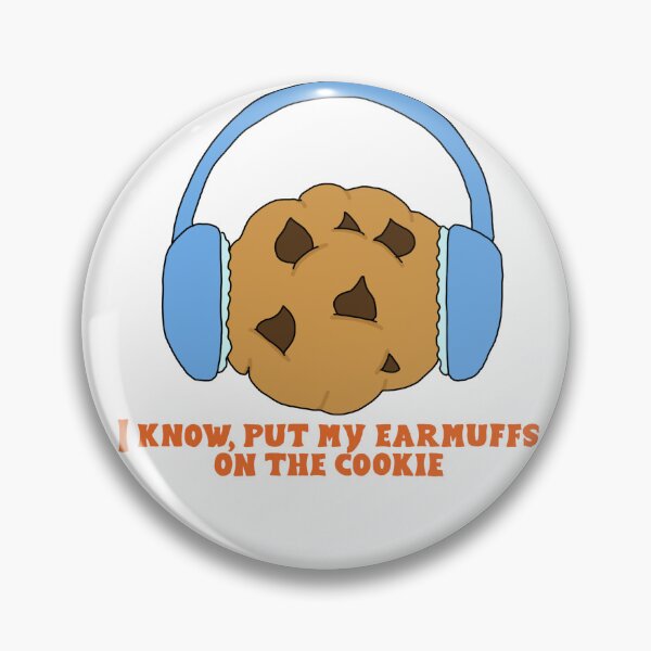 Item preview, Put my earmuffs on the cookie designed and sold by Becky-Marie.