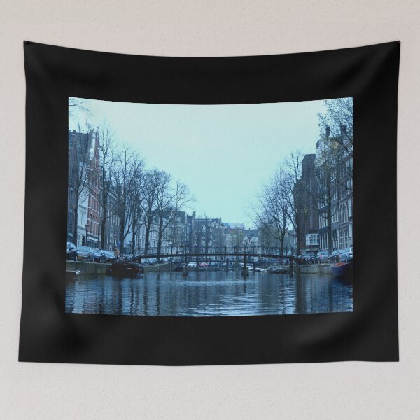 Item preview, Landscape photo Amsterdam canals designed and sold by marghe41.