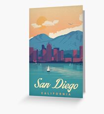 San Diego Greeting Card