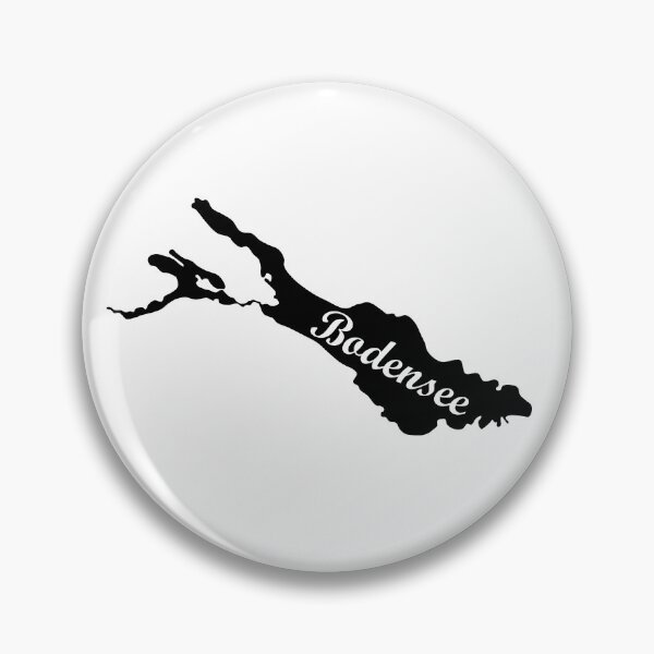 Item preview, Outline of Lake of Constance with german label designed and sold by game2genesis.
