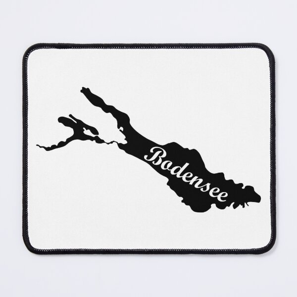 Item preview, Outline of Lake of Constance with german label designed and sold by game2genesis.