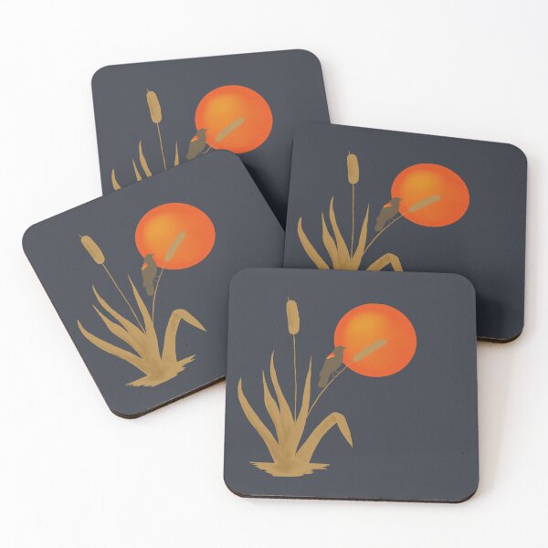 Item preview, Red-Wing Blackbird at Dawn designed and sold by Natural-Habitat.