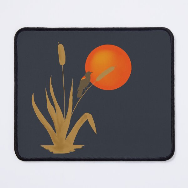 Item preview, Red-Wing Blackbird at Dawn designed and sold by Natural-Habitat.