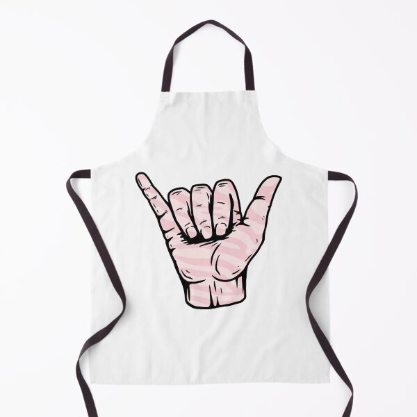 Item preview, Light Pink Swirly Liquify Marble Pattern Hang Loose Shaka designed and sold by EpicCreation.