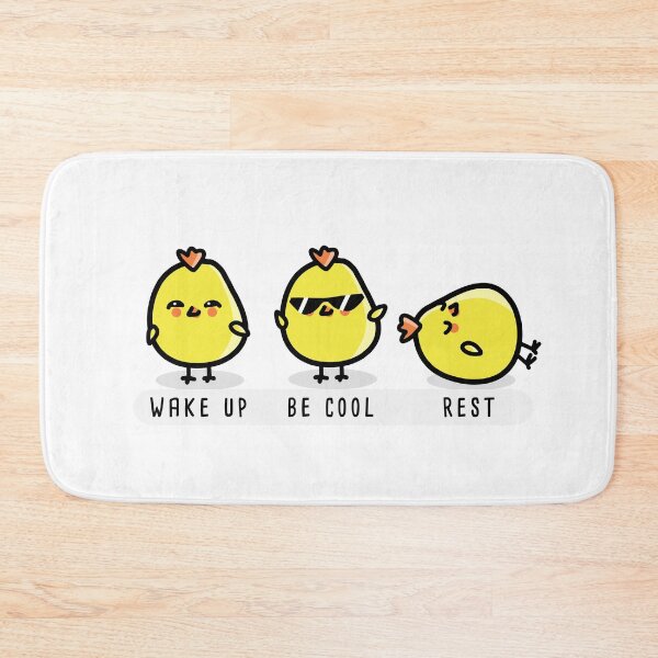 Item preview, Cheeky Chicks Wake up - Be cool - Rest designed and sold by savrins.