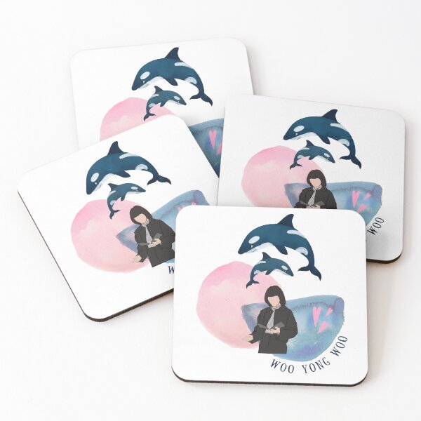 Item preview, Woo Yong Woo & two whales designed and sold by paintingtour.